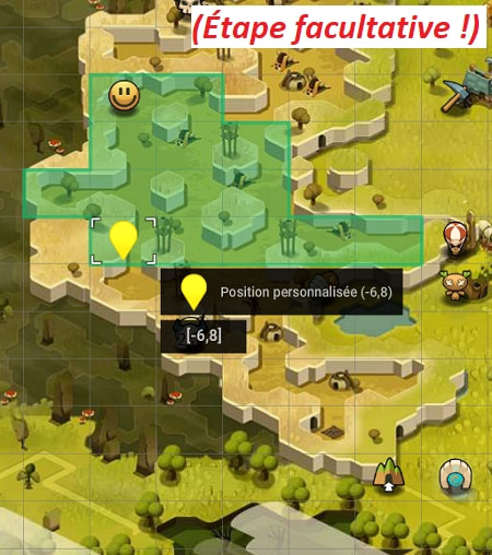 Position facultative [-6,8]