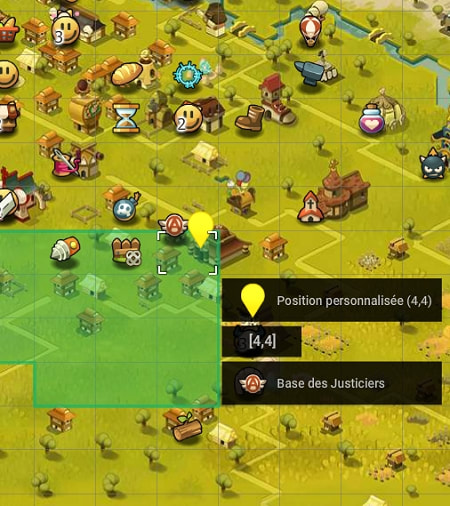 Carte position [4,4]