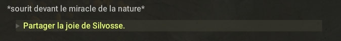 Partager la joie de Silvosse